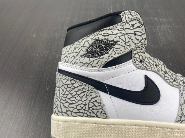 One Kick Jordan 1 Cement High OG White Air DZ5485-052 0717